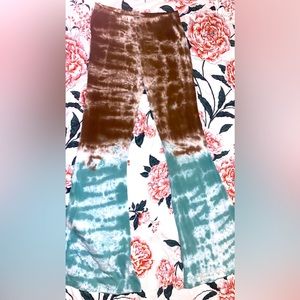 Chatoyant Tie Dye Fit & Flared Leggings